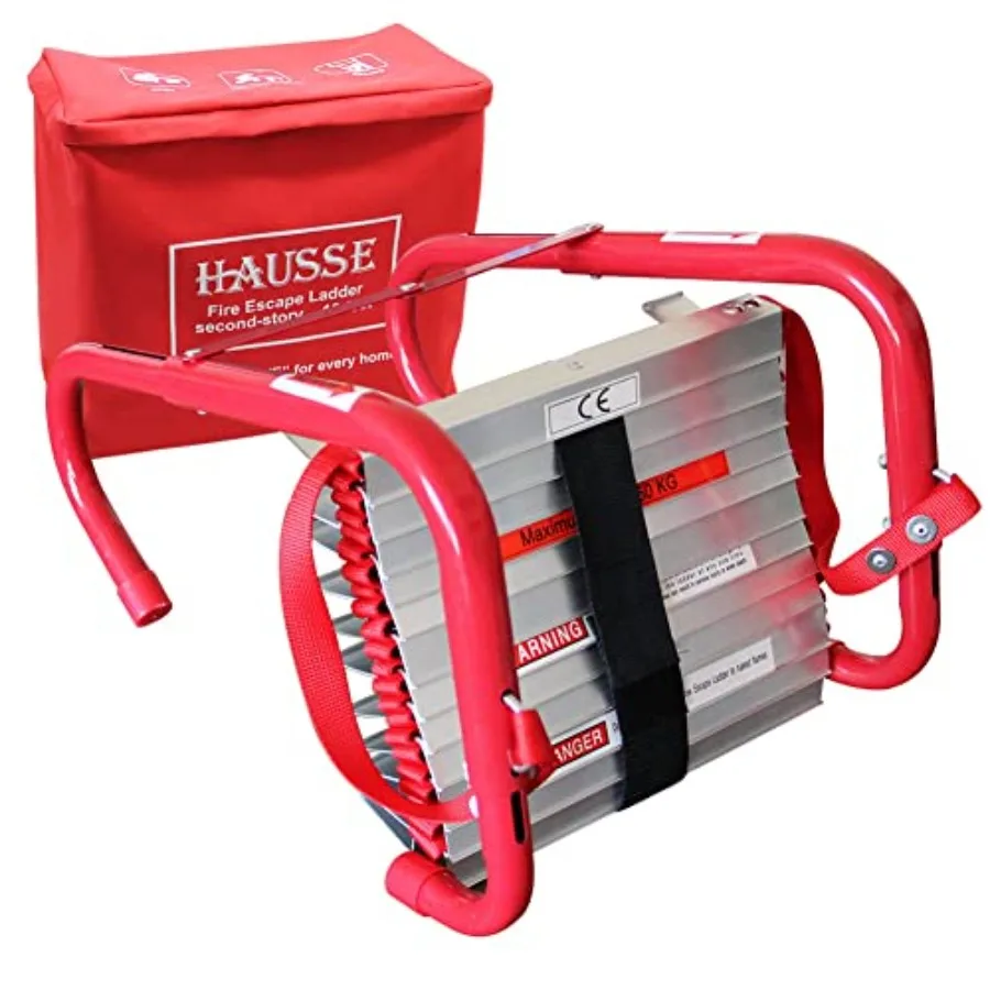 

Retractable 2 Story Fire Escape Ladder 13 Feet