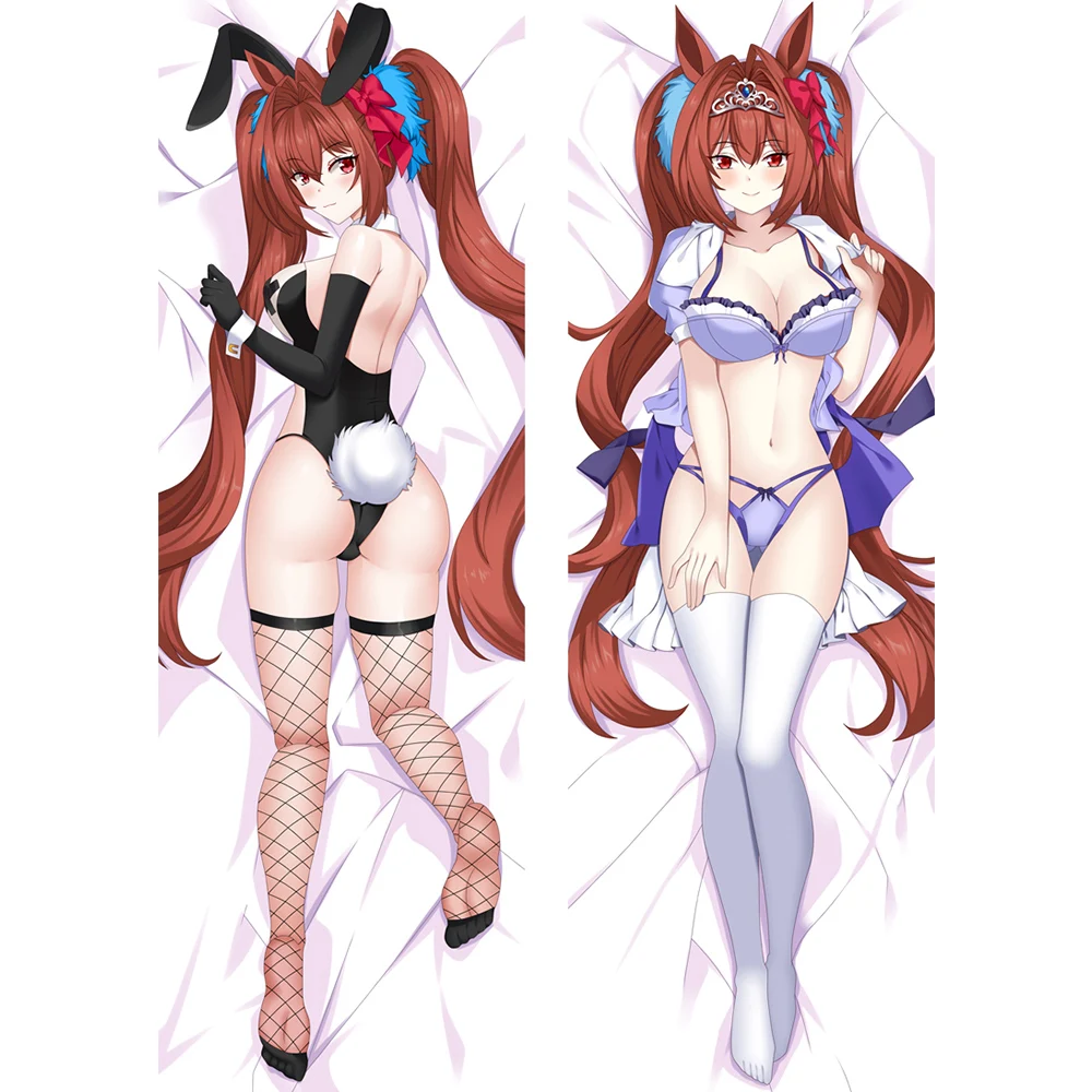 

Pretty Derby Anime Character Dakimakura Daiwa Scarlet Hugging Body Pillow Case Cover