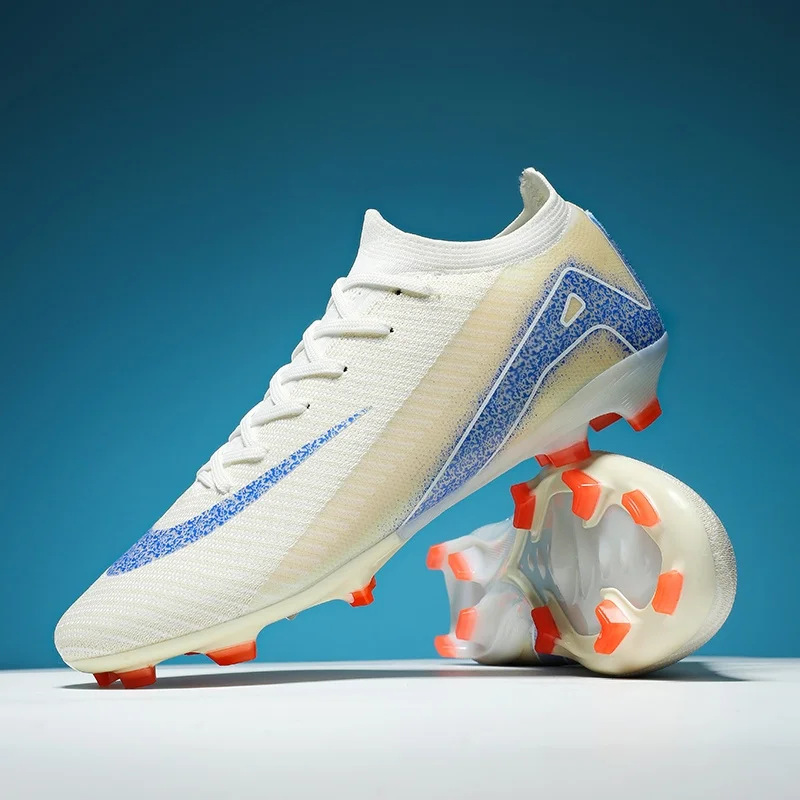 

Men Women Football Boots Unisex Wholesale Ultralight Breathable Drop Shipping Indoor Futsal Soccer Shoes Professional Training