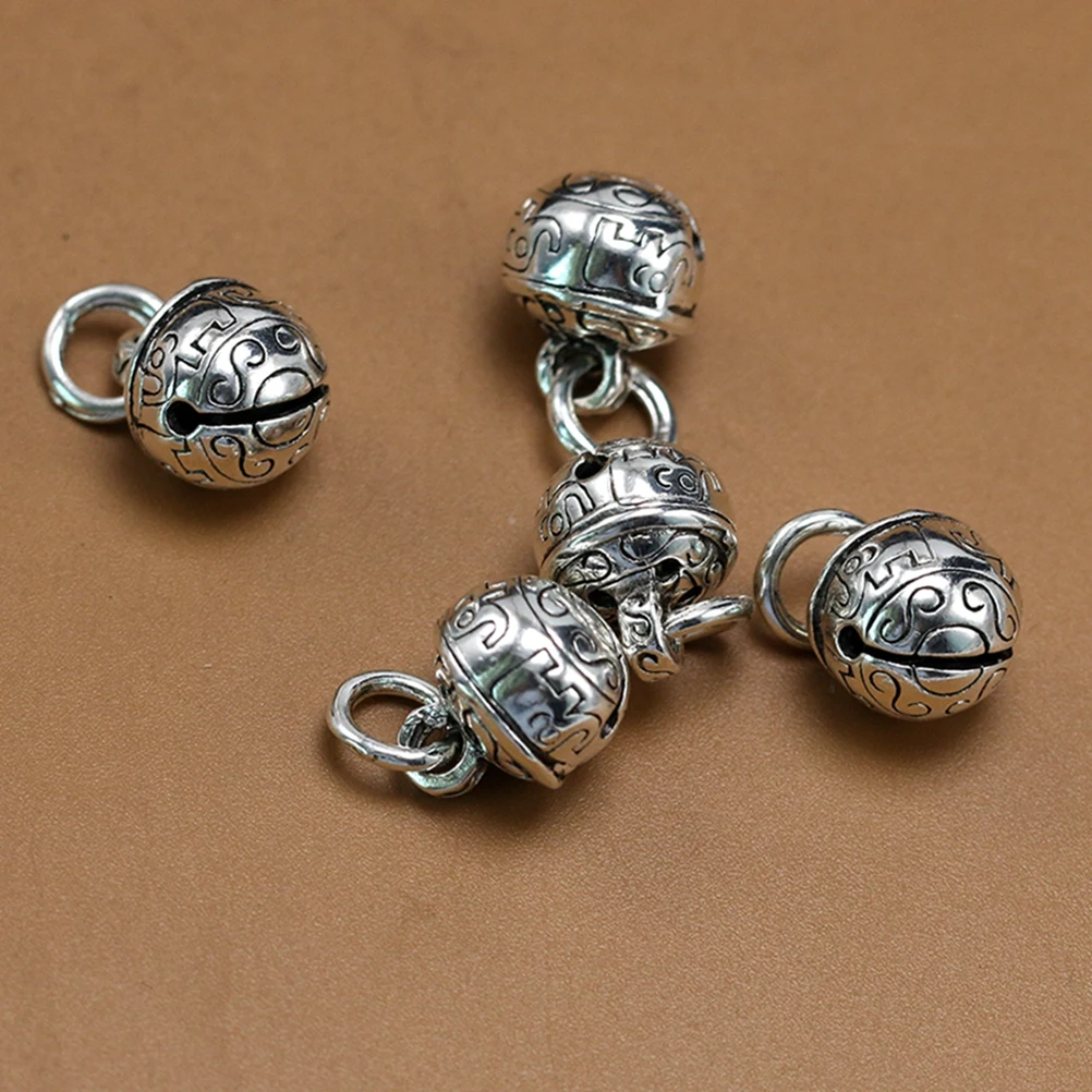 

10 Pcs Bell Necklace Bracelet Alloy Charms Pendants for DIY Jewelry Making Crafts Small Bells Bead Projects Accessories