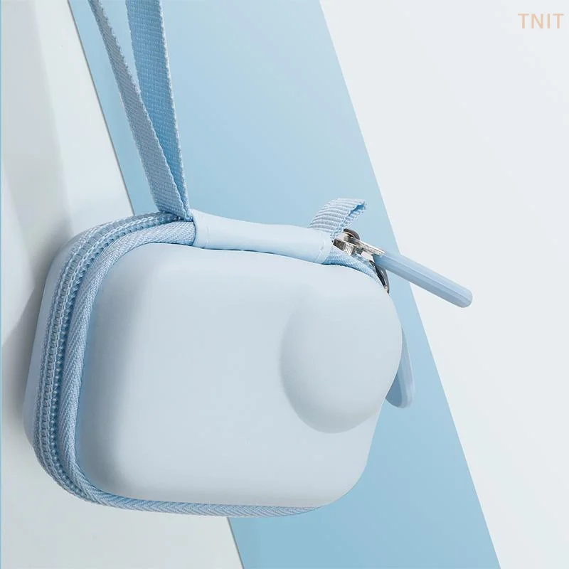[J] Mini-Kameratasche für Insta360 GO, ultra-tragbare Reisetasche, PU-Hartschalen-Aufbewahrungstasche, Schutzhülle