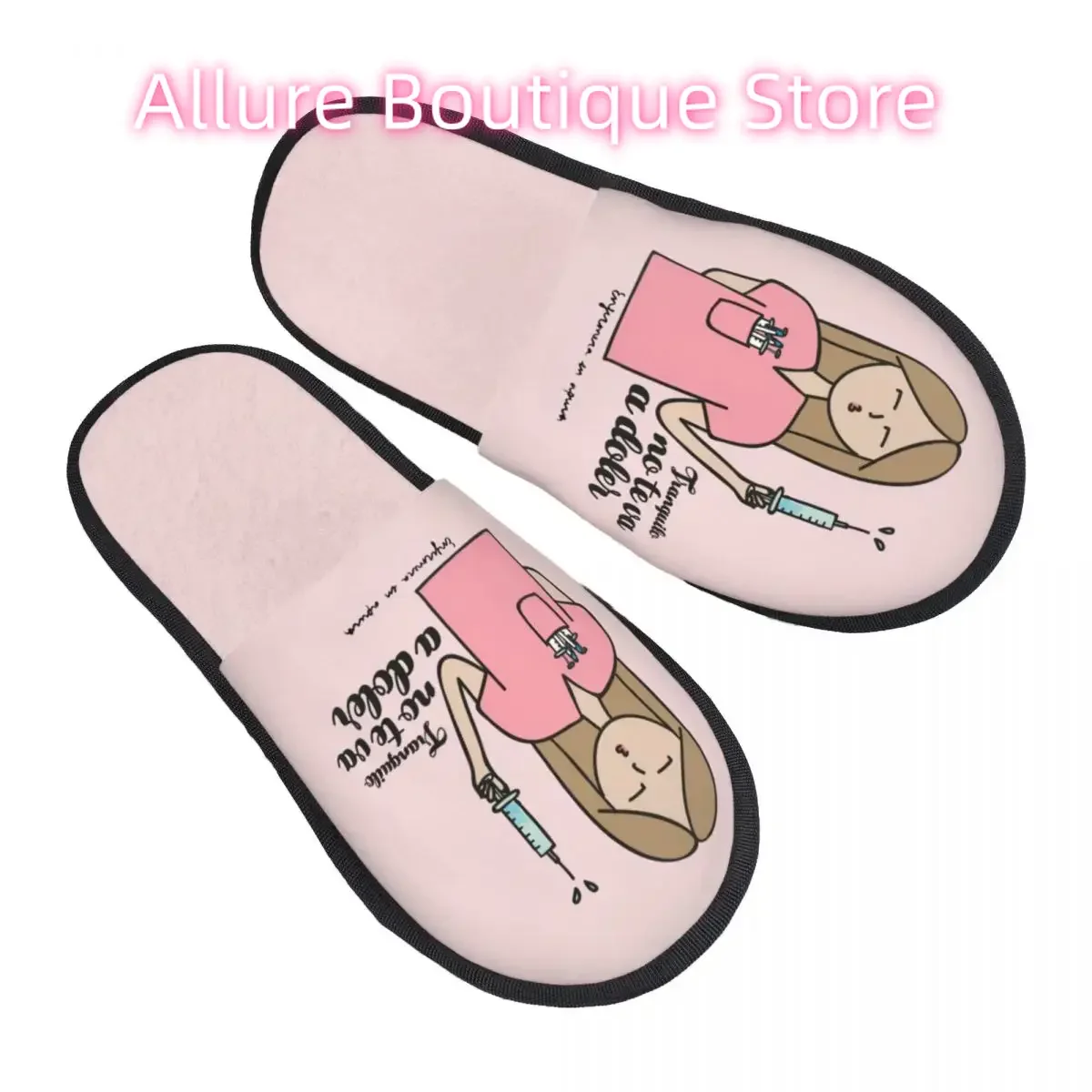 

Enfermera En Apuros, медицинские уютные тапочки для доктора и медсестры с эффектом памяти, женская домашняя обувь для отеля