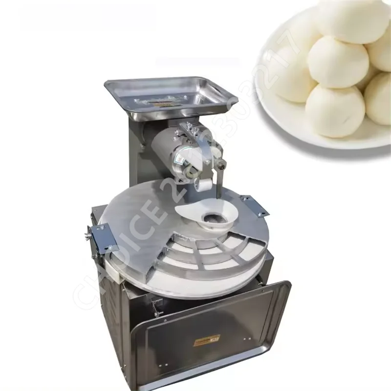 

220V Electric Dough Divider Round Dough Ball Making Machine Dough Cutting Machine with Hopper Industrial Bakery Maker