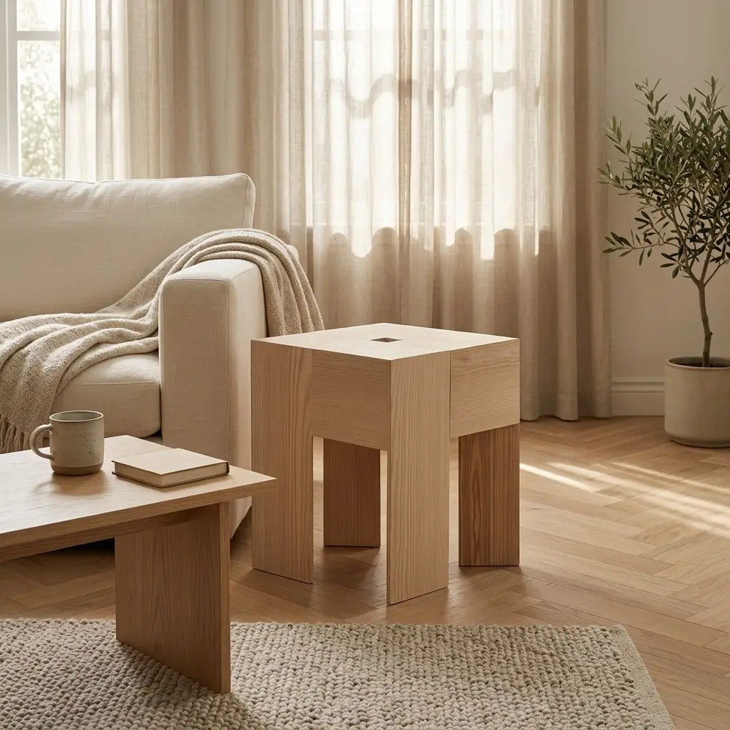 #￥Luxury Modern Durable Walnut-Veneered Coffee Table Sturdy Iron Base Bespoke Solutions for Professional High-Tier