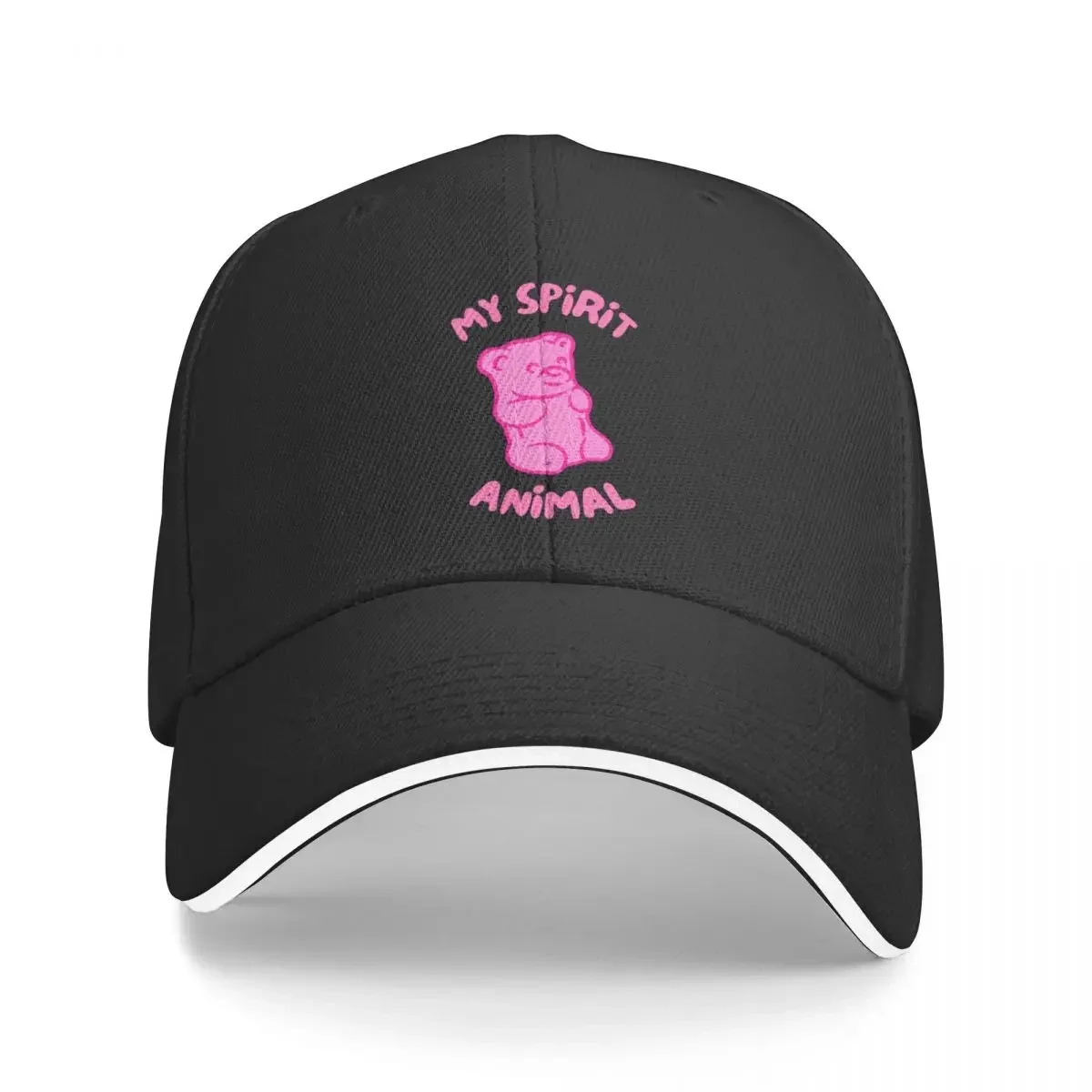 Pink Gummy Bear My Spirit Animal Funny Cute Baseball Cap birthday Fishing cap Women's Men's