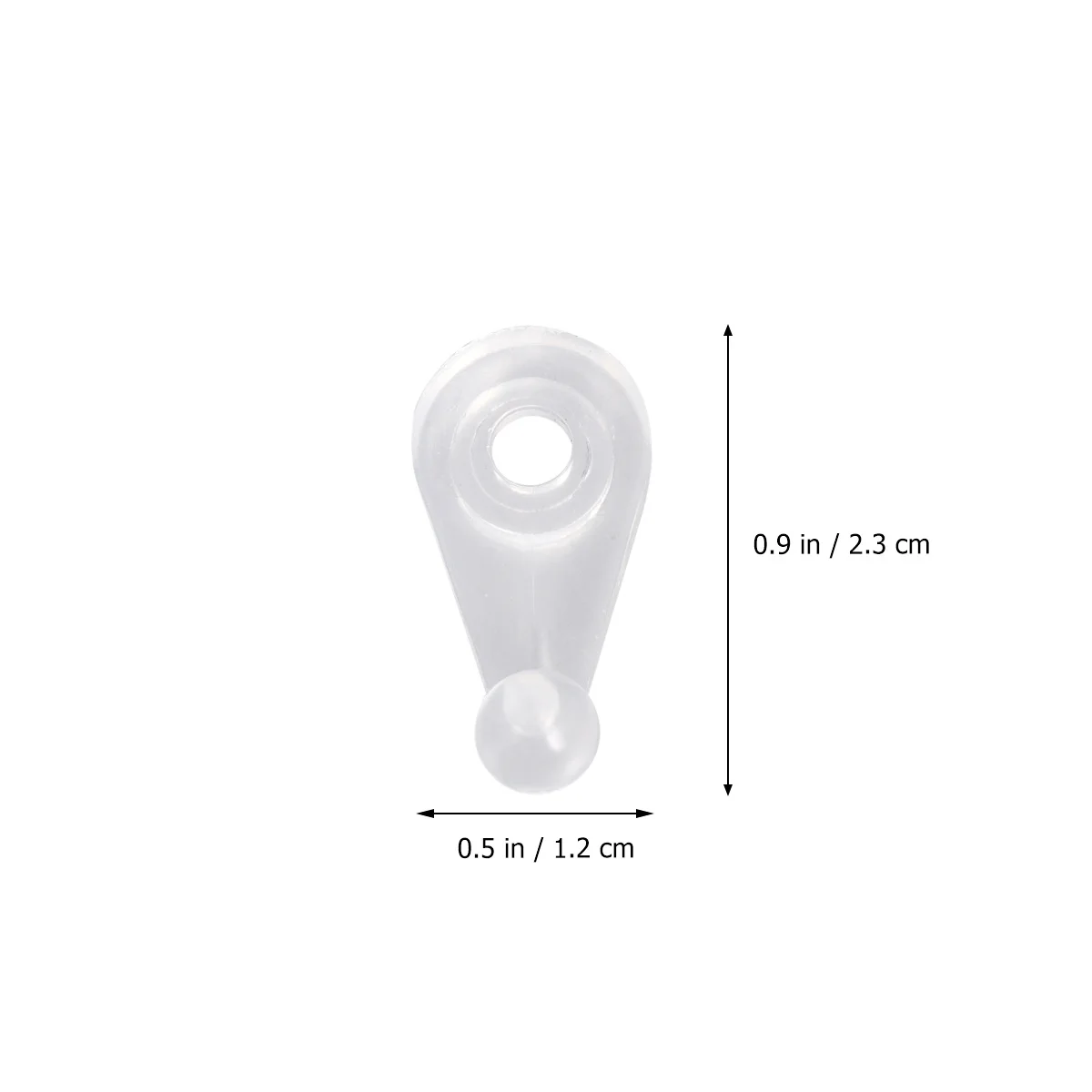 

100Pcs Glass Mirror Clips Fixing Clips for Glass Mirrors in Closet Cabinet Bookshelf Strong Secure Mounting Fasteners Easy to