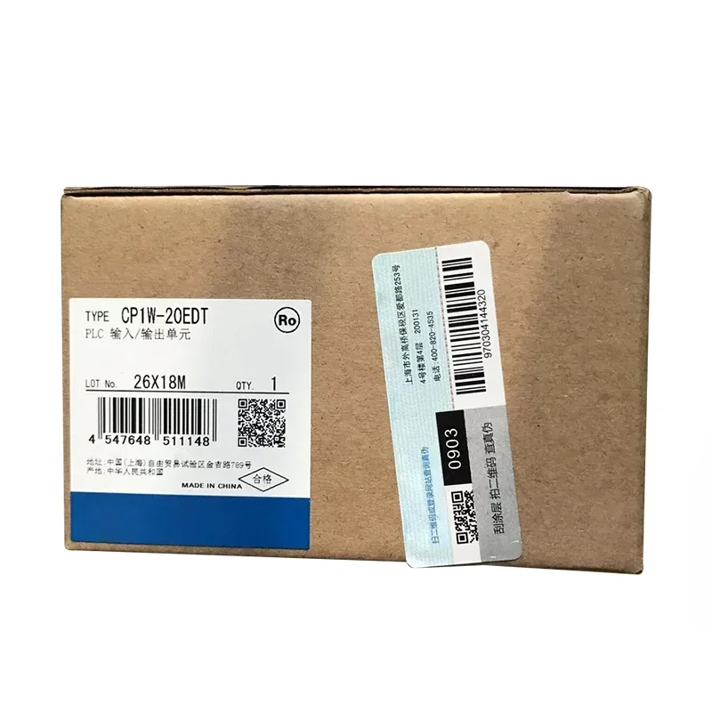 Spot Stock Products CP1W-20EDT Programmable Controller Module Brand New Original Technical Support Available Plc Controller