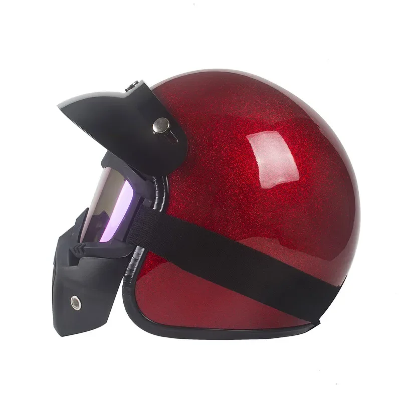 8658-glossy-silver-sport-motorcycle-helmet-full-face-street-dirt-bike-motocross-helmet-open-protective-gear-for-motorcycles