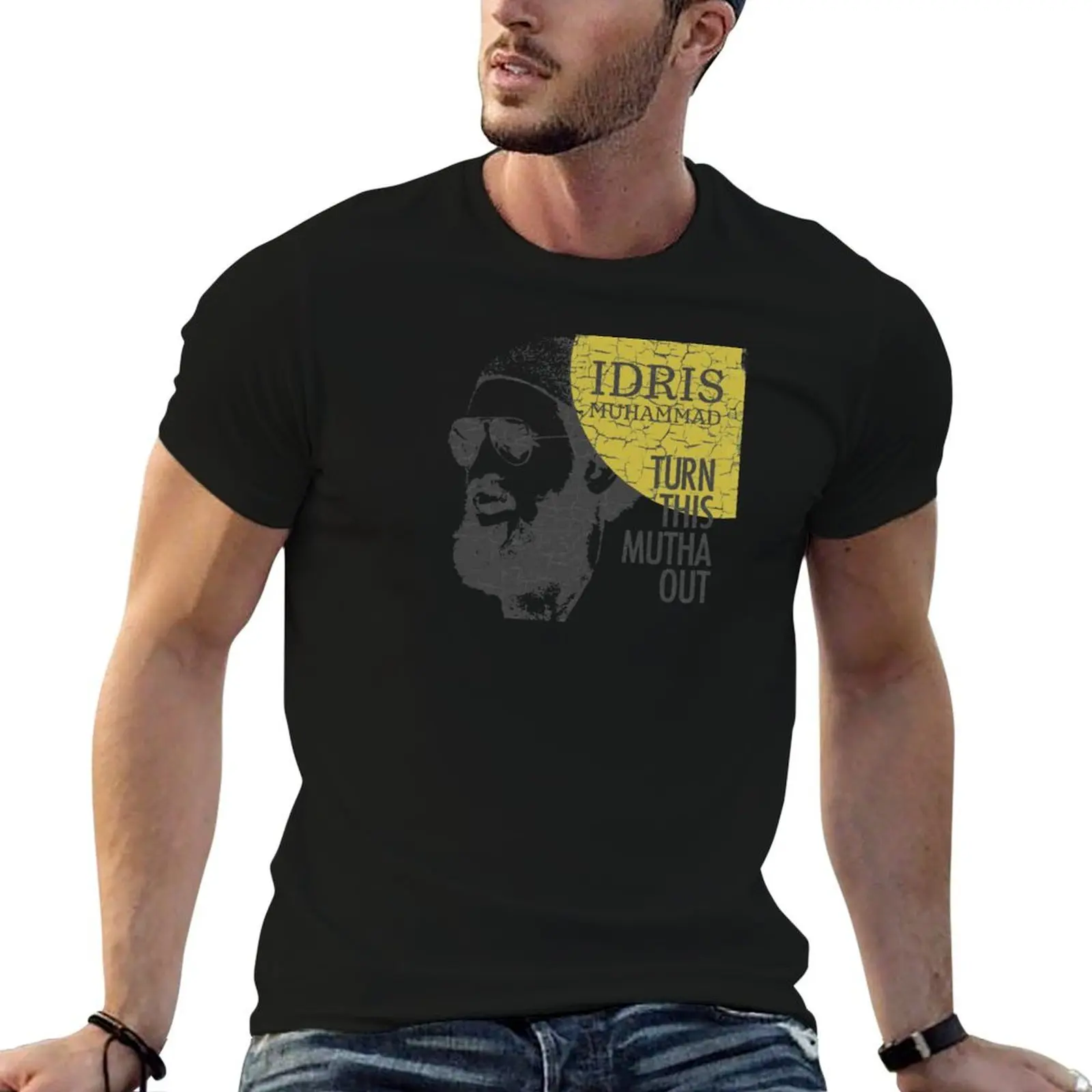

Idris Muhammad Turn This Mutha Out T-Shirt t shirts for man graphic vintage anime t shirts oversize T-Shirt