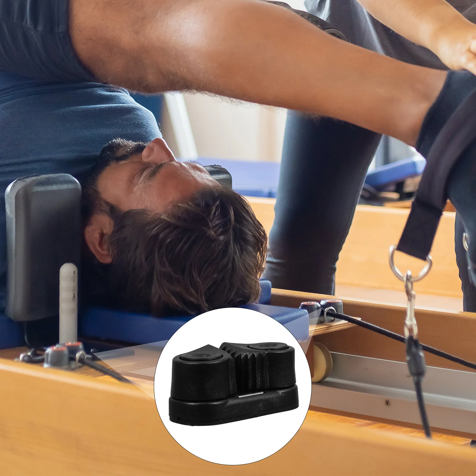 

1pc Composite Cam Cleat 64Mm Wide Flared Entry Lightweight Wear-Resistant For Boat Kayak Sailboat Rope Line Control Mounting