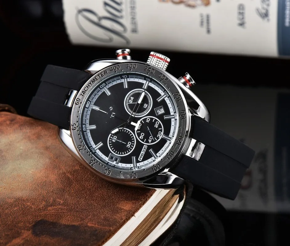 2025 Men's Luxury Quartz Watch Stainless Steel Band Sapphire Crystal Waterproof 100M Luminous Calendar Business Casual