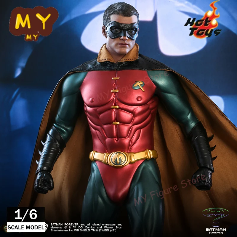 

Фигурка Бэтмена и Робина, фигурка DC Warner Bros, 1/6 Коллекционная игрушка HT MMS594 в подарок