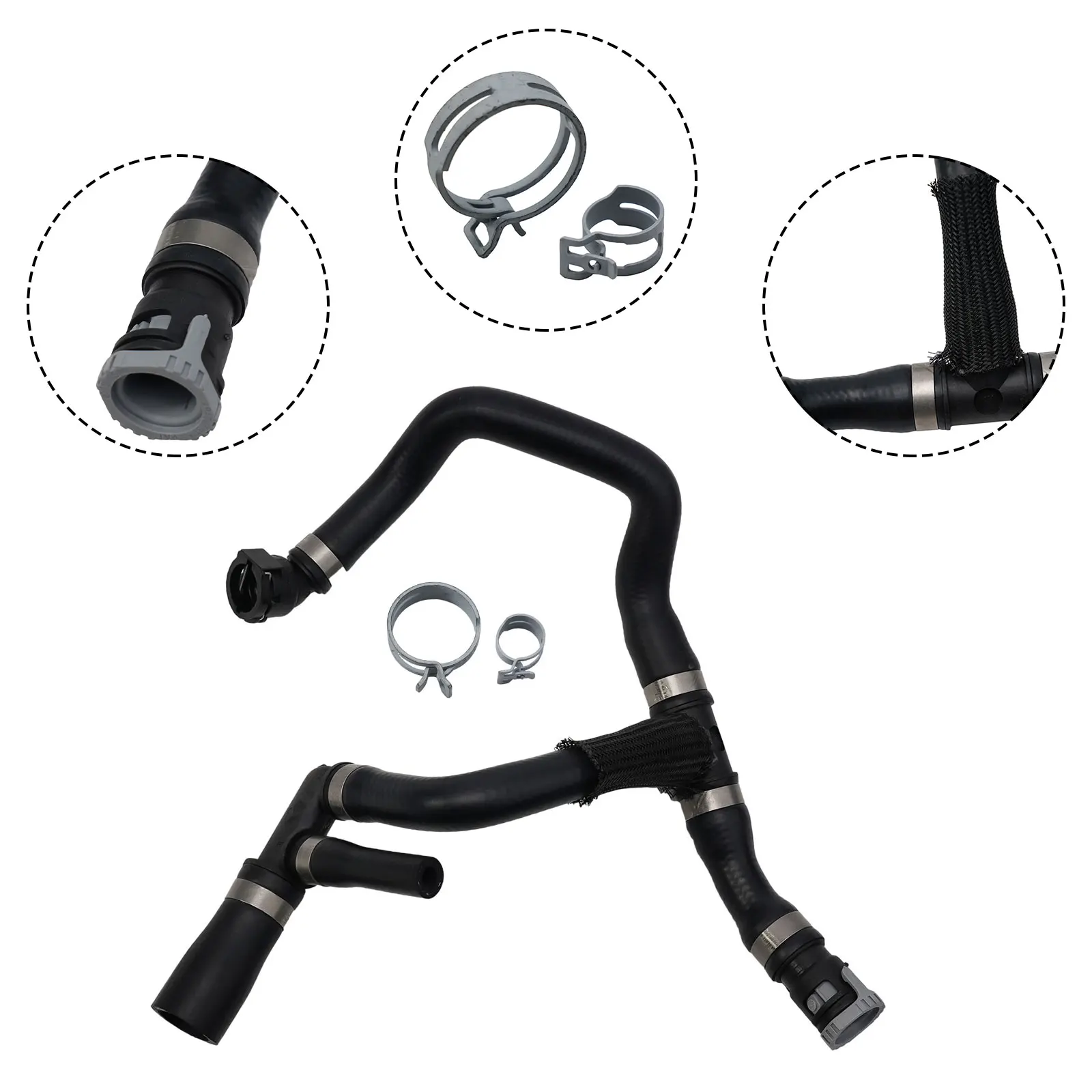 2014-2016 Hose ABS Accessories Black CV6Z-18472-AB Fits For Ford Escape Brand New Durable High Quality Practical