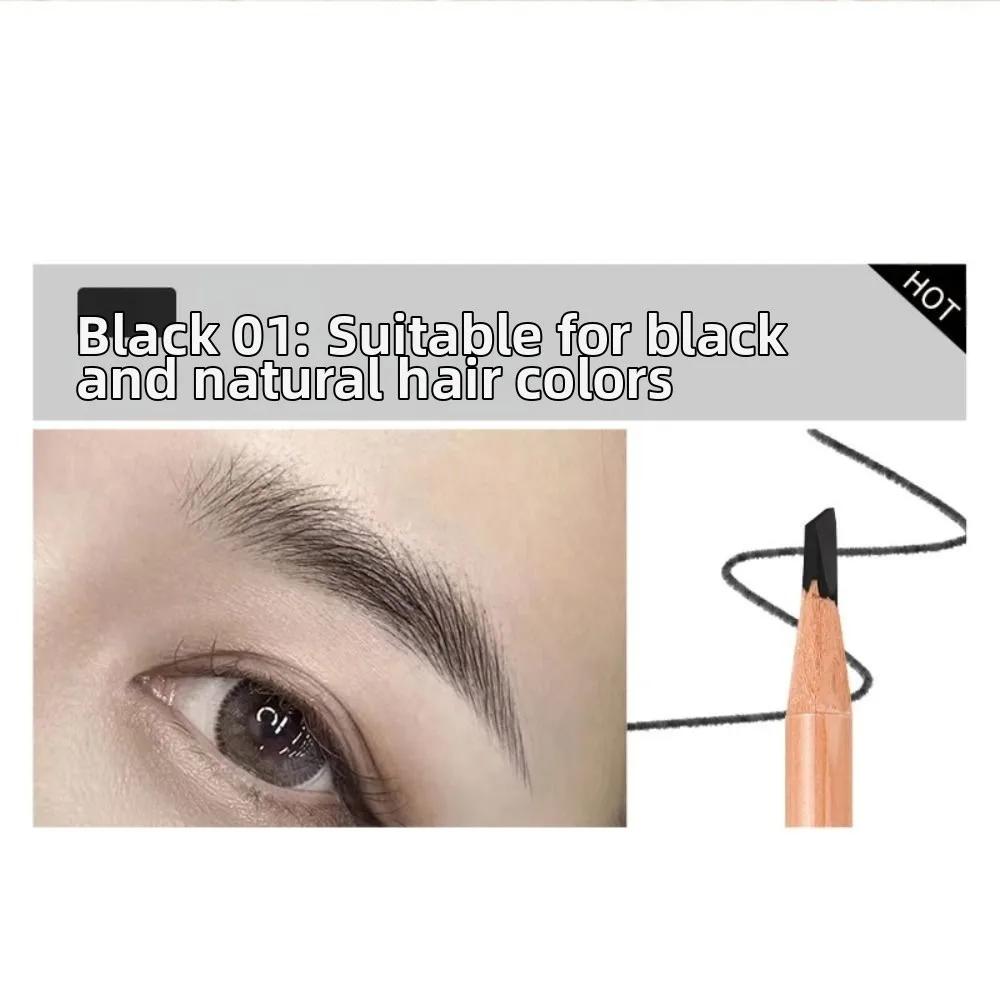 Nuova penna per sopracciglia dura per microblading, facile da applicare, sopracciglia naturali selvagge, potenziatori per tinta, matita, trucco impermeabile per sopracciglia