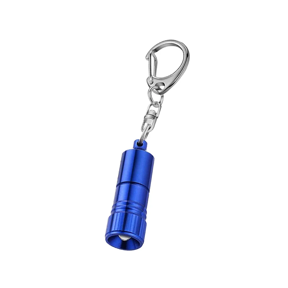 Mini-zaklamp Zaksleutelhanger Zaklamp met haak Noodverlichting LED-sleutelhanger Zaklampen met batterij inbegrepen
