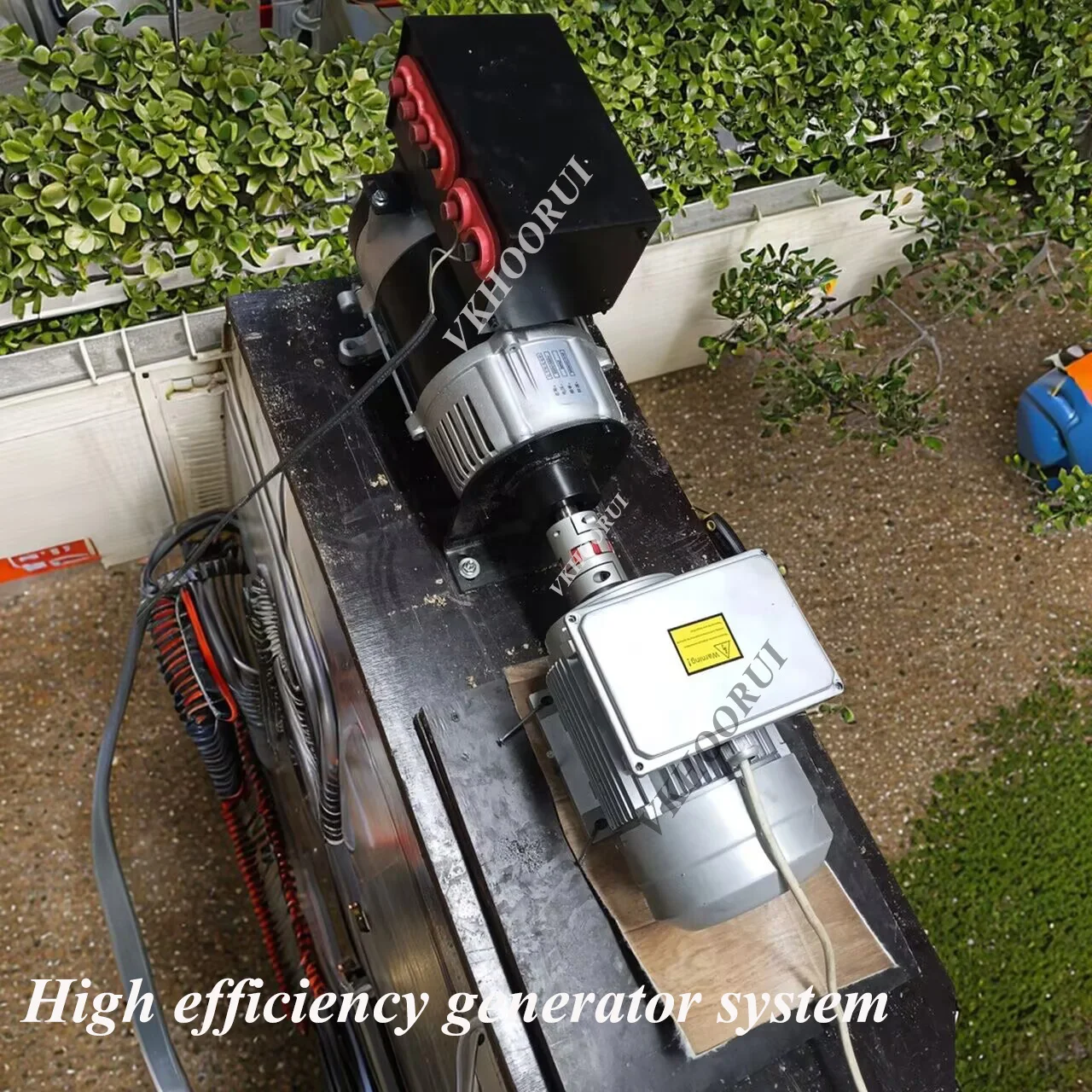 

220V 380V Dual Voltage 30KW 50KW PMG Complete Set Alternator 3000RPM Permanent Magnet Generator with AC Motor for Power Systems