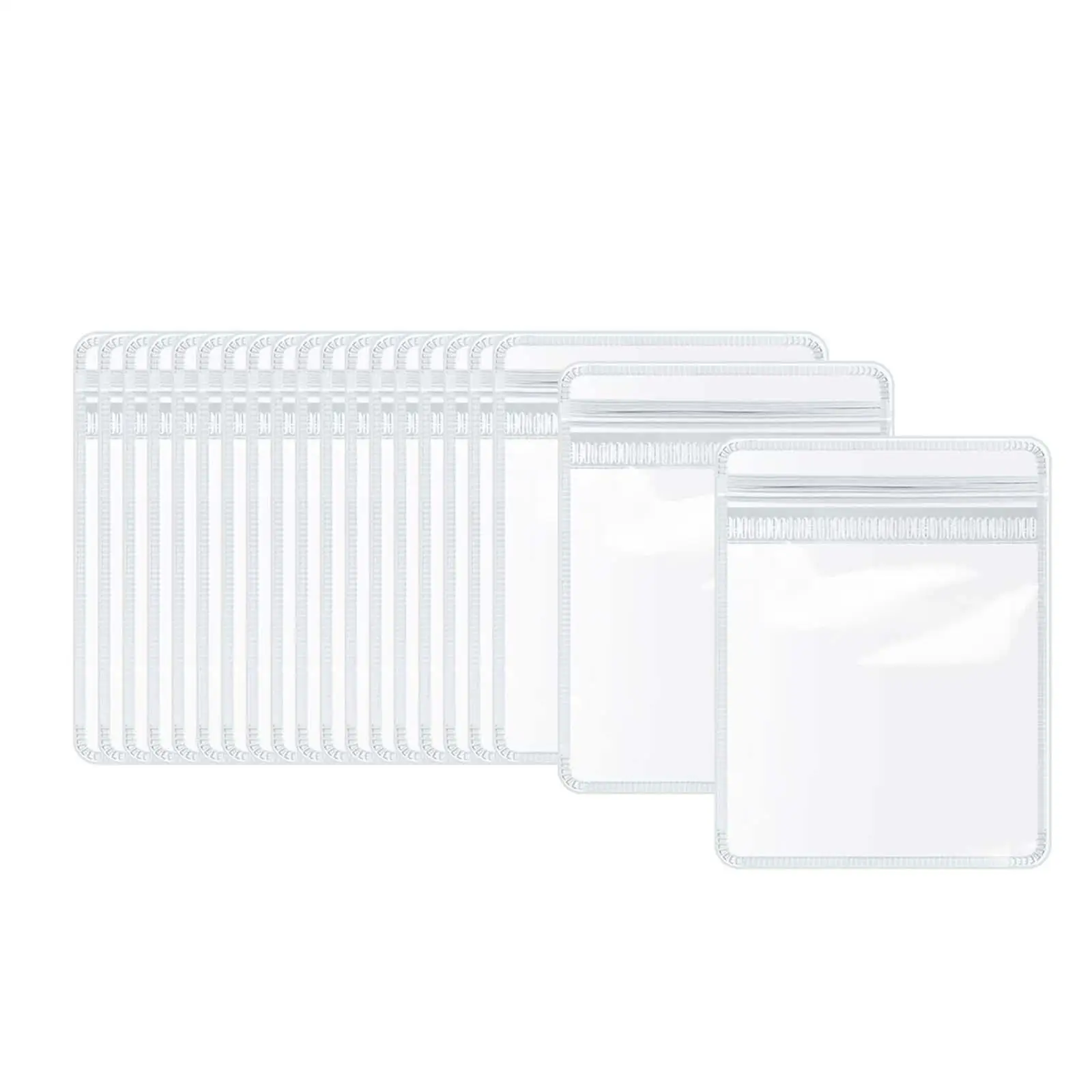 20 قطعة حقيبة تخزين المجوهرات حقيبة تخزين متعددة الأغراض محمولة ذاتية الختم #3