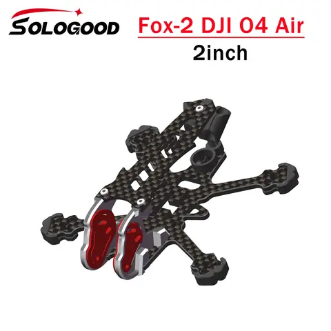 SoloGood Fox-2 DJI O4 Air Unit 50MM Propeller Toothpick Frame Kit FPV RC Racing Drone Caddx Nebula Vista 1002 1003 1203 Motor