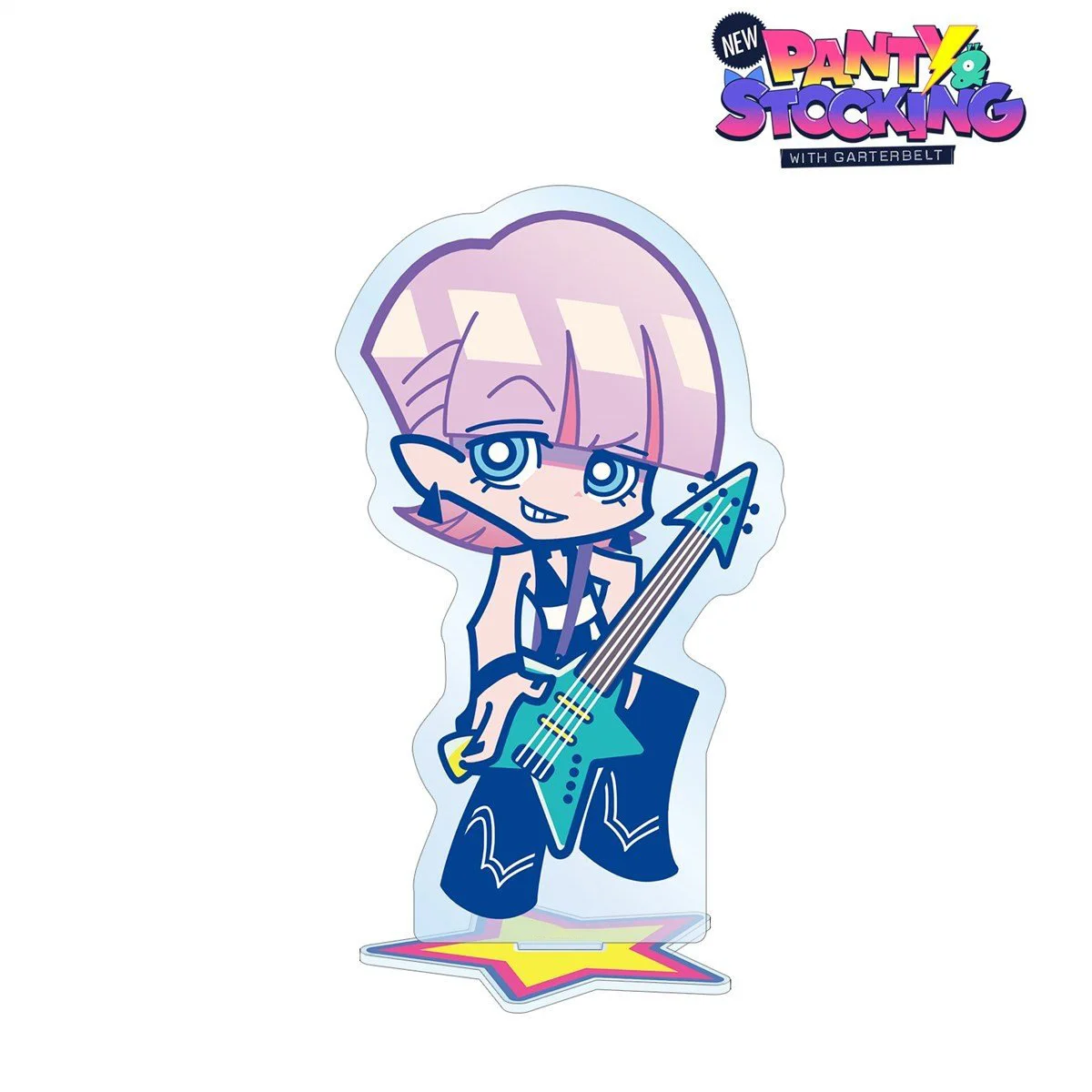 New Panty & Stocking with Garterbelt Acrylic Stand – Collectible Anime Figure, Desk Display, Gift for Fans, Latest Design