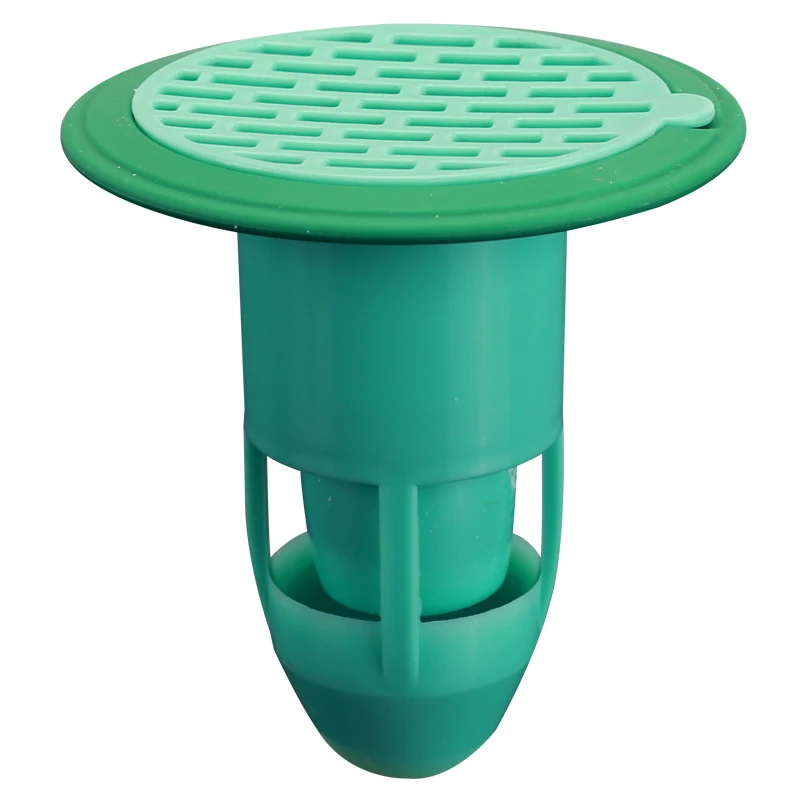 Bouchon rond en plastique ABS pour égout, noyau de vidange de sol dépistolet ant, couvercle de vidange domestique, anti-insectes, anti-odeur, toilette, 75mm