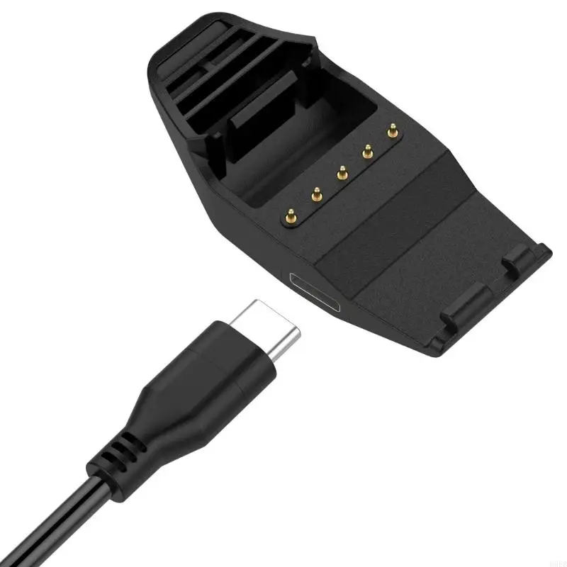 Basis Dock Kerah Anjing Multi Model H9EB Mendukung Input Tipe C untuk Basis Pengisian Daya TT15 TT10 T5