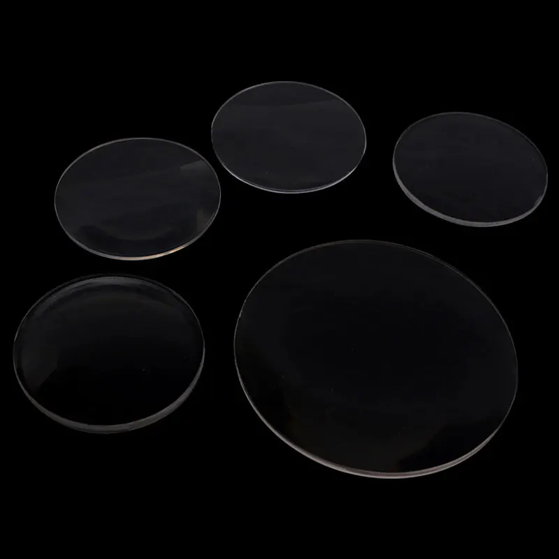 PMMA Acrylic Lens Set 7 Pieces Diameter 50 75 Donvex Concave Lens Concave-convex Flat Convex Physics Study Light   Propagation