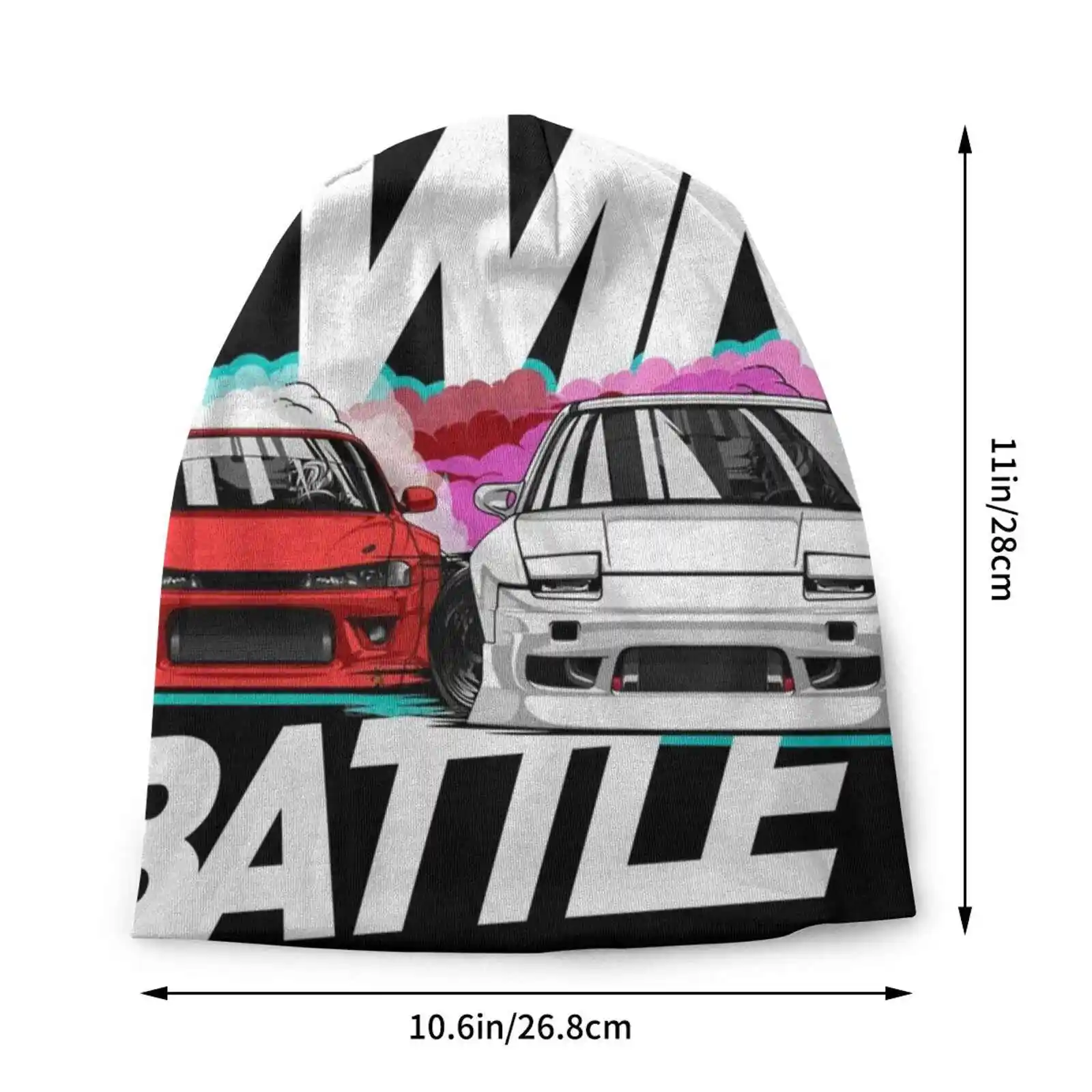 Schassis Twin Drift Battle Knitted Hat Warm Beanie Outdoor Caps Skyline Gtr Jdm Nismo Bnr34 Hakosuka R33 R32 Fd3s