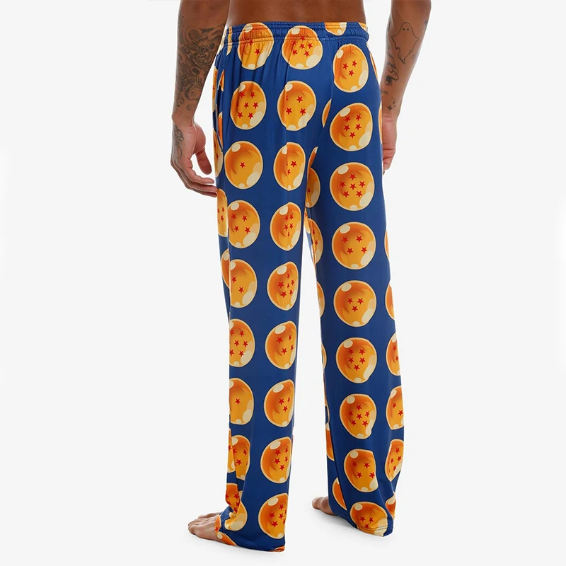 Bandai Dragon Balls "Go" "Kame" Anime Full Over Print Pantalon de pyjama pour enfants et adultes Été Séchage rapide Pantalon léger et confortable à jambes larges