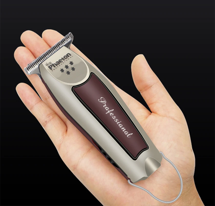 15 واط الشعر المتقلب صالون جزازة 3 ساعات استخدام آلة قطع الشعر المهنية مقص الشعر الرجال اللحية مقص الشعر الحلاق 0 مللي متر