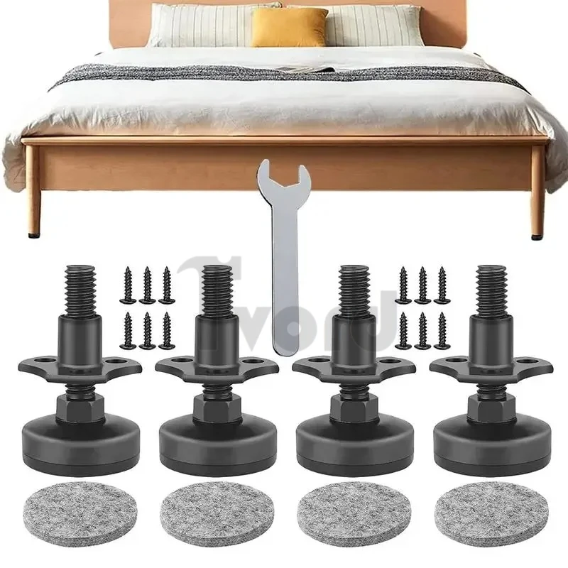 4개 조절식 레벨링 다리, 고강도 강철 보호 가구 다리, 삼각형 소파 다리, 다양한 규격의 가구 다리