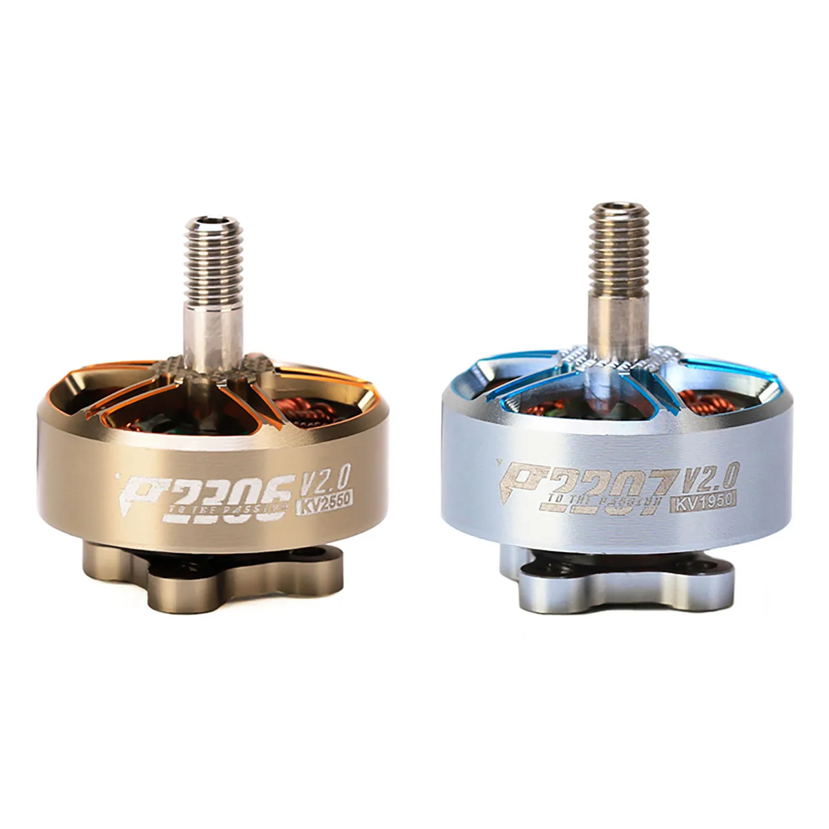 4Pcs TMOTOR 5-inch paddle FPV crossing machine flower flying wing racing motor, Ufeng second generation Pacer P2207V2