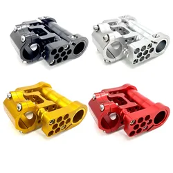 Folding Bike Variable Angle Stem 25.4mm Handlebar Extend Stem Aluminum Alloy CNC for Brompton Bike Handlebar Adjustable Stem