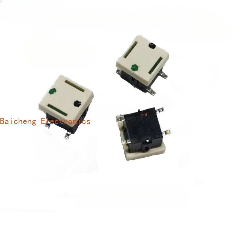 

10PCS SFKHJM92221T button switch 6 * 6 * 7 with light touch switch, green light patch pin
