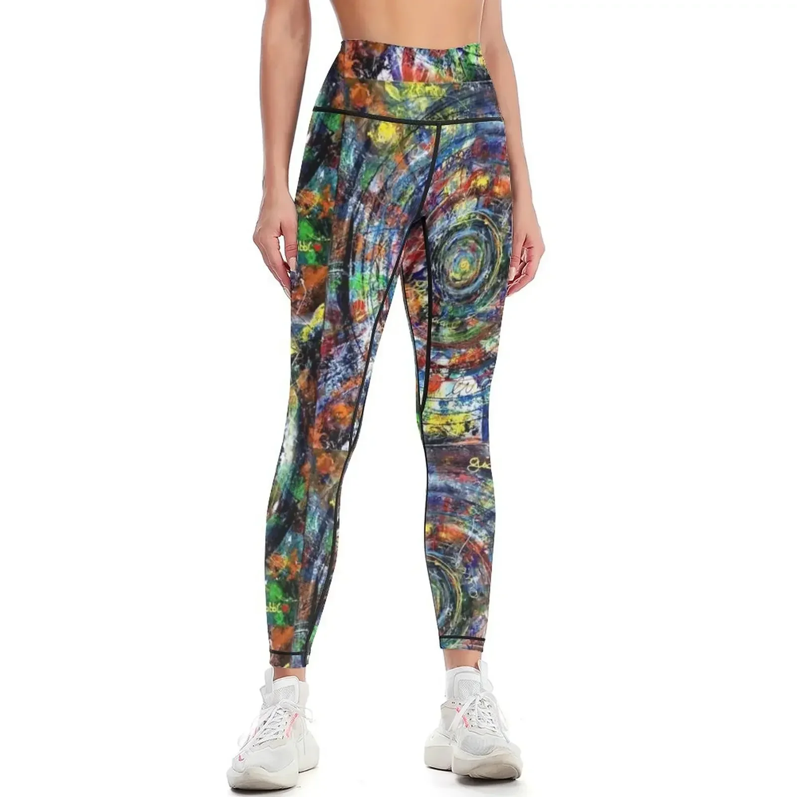 

PEACE&LOVE MANDALA Leggings gym pants sports shirts gym Women's push up fitness set gym Womens Leggings