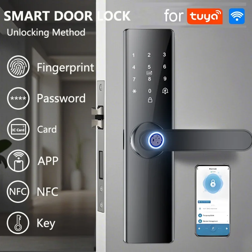 

Smart Fingerprint Door Lock with Multiple Unlocking Options and User Management System for Home Access Control
