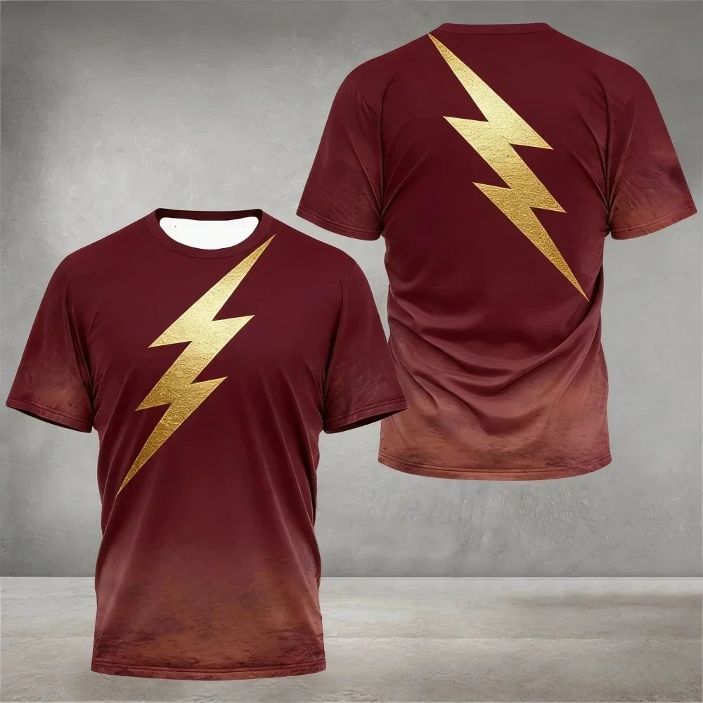 

Simple Fashion Quick Dry Sports T Shirts Summer Casual Short Sleeve 3D Printed T-Shirts Loose Breath