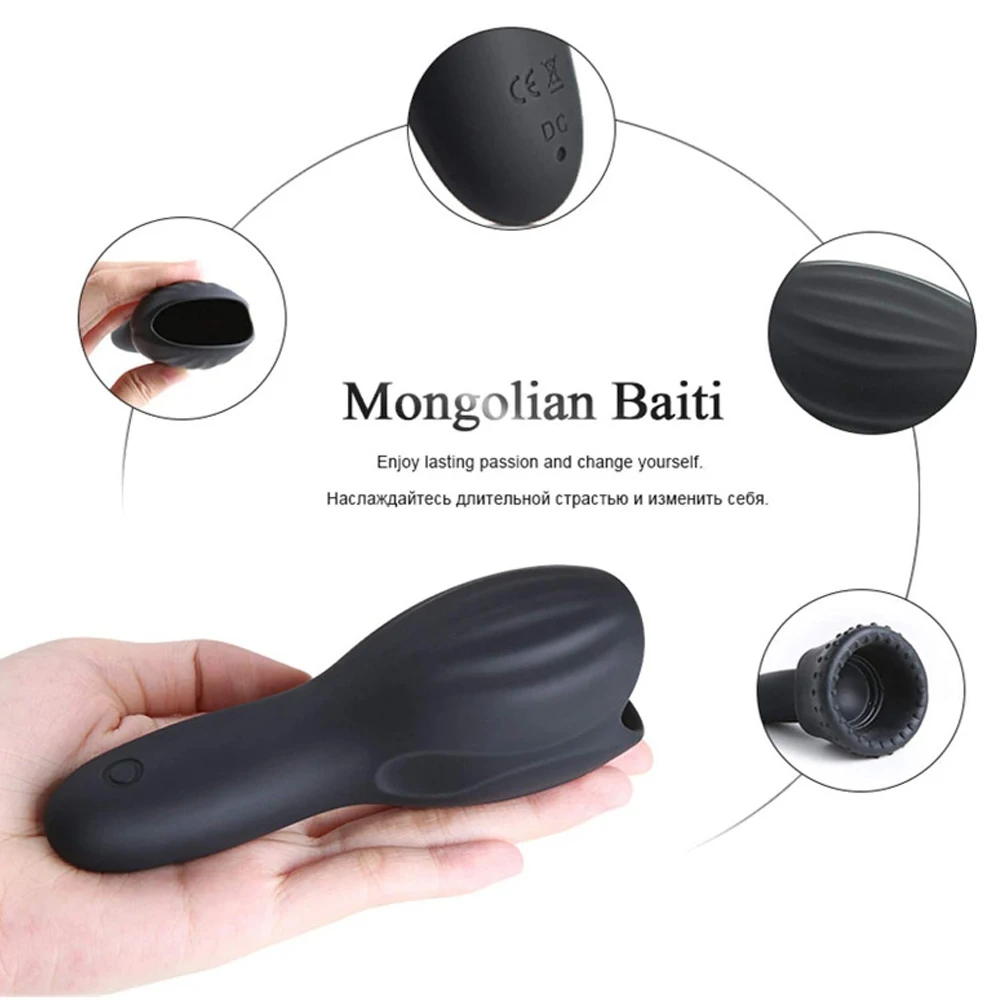 Exerciser Glans Stimulater for Male Massager Penis Delay Trainer Mens Vibrator Male Masturbator Equipment Sex Toys For Men Adult