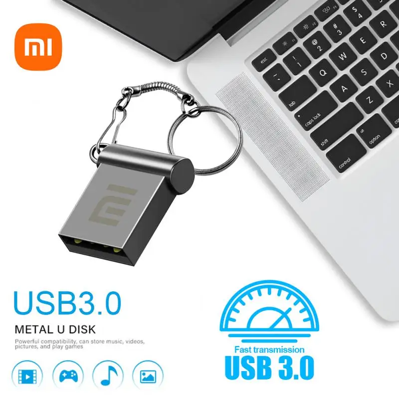 Xiaomi Pendrive 2 TB USB-Flash-Laufwerk für iPhone/iPad USB/Otg USB3.0 Pen Drive für alle iOS externe Speichergeräte/Handy