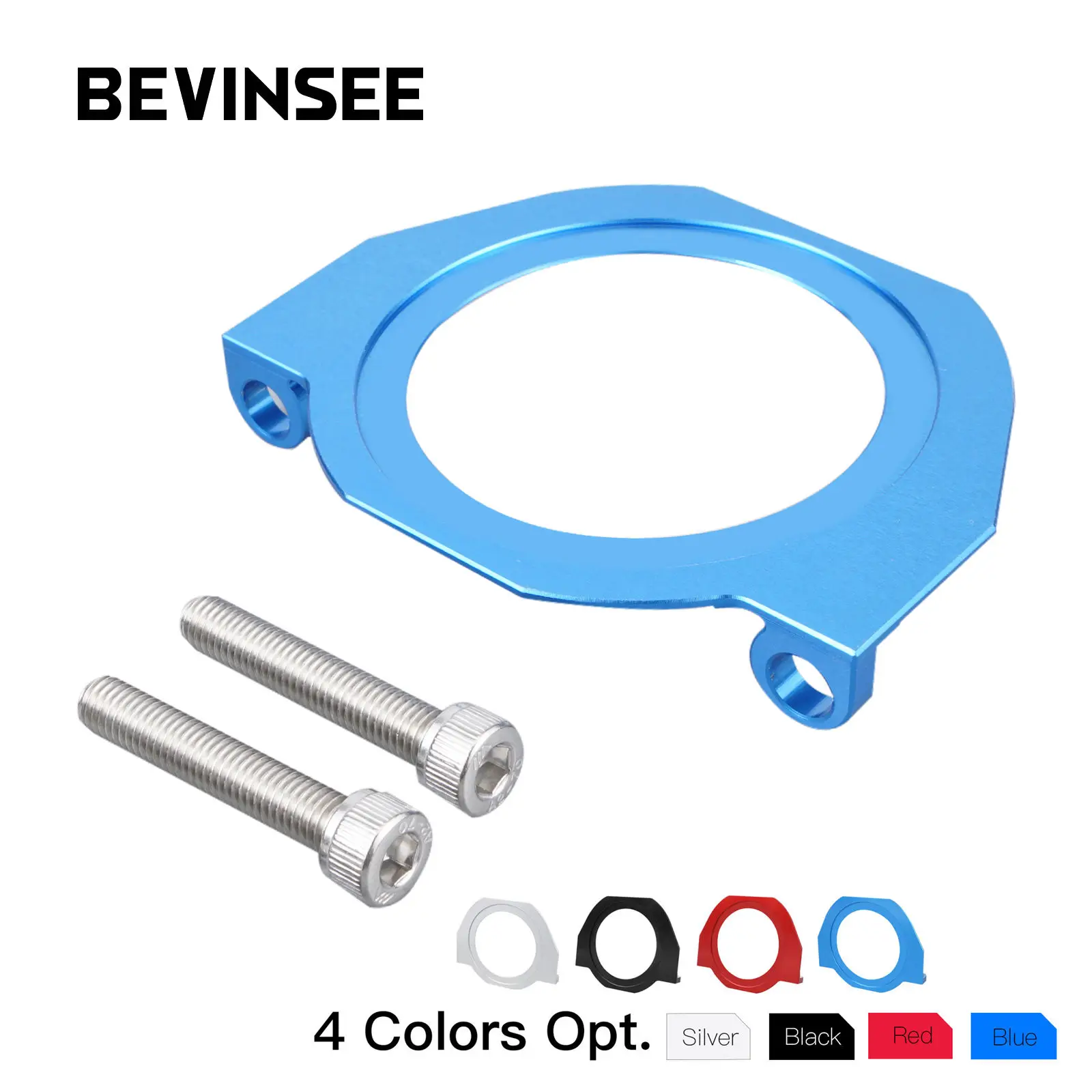 

BEVINSEE Aluminum Crank Seal Serpentine Belt Guard for BMW 135i 640i 335i 435i 535i M2 X1 X3 X4 X5 X6 xDrive35i N54 N55 N52 S55