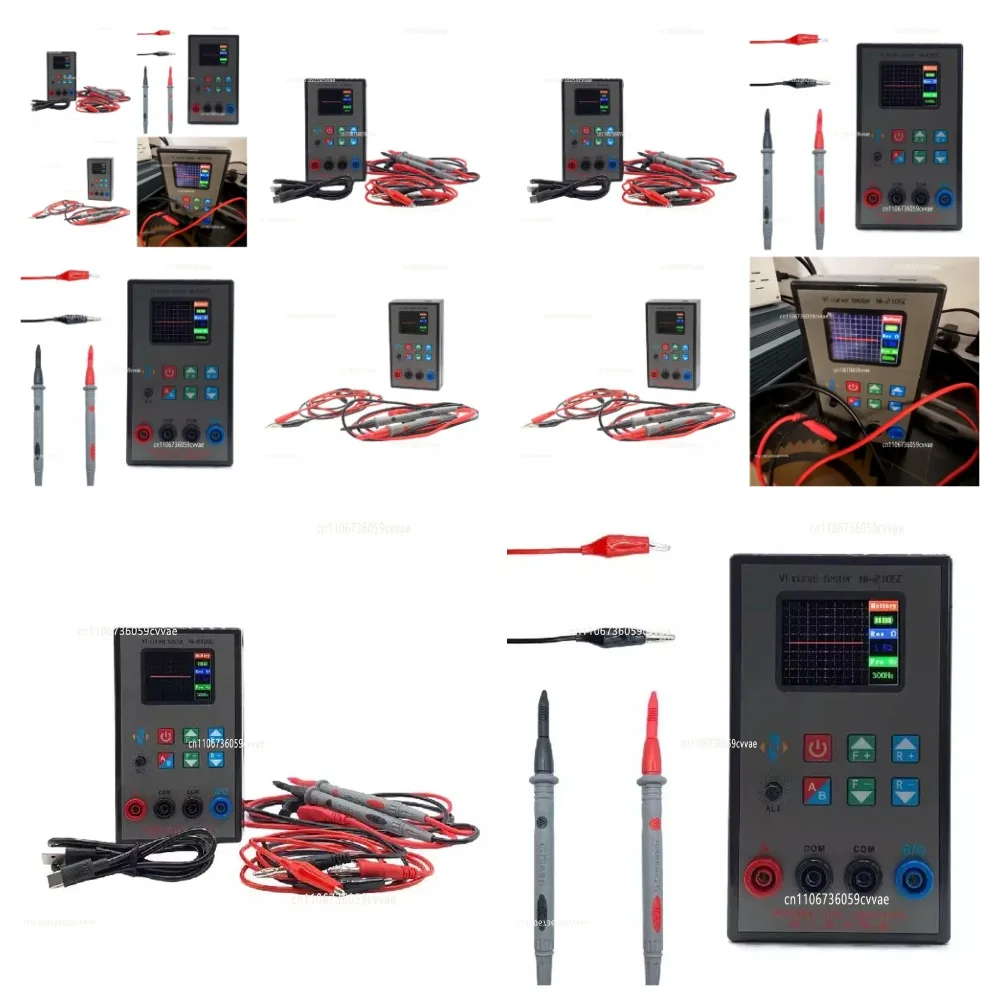 Portable Dual-Channel VI Curve Tester with 2.0-Inch TFT Screen and 18 Frequency Levels