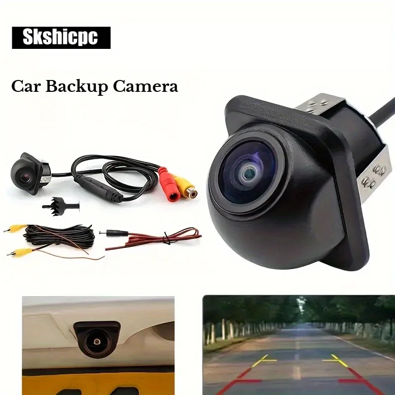 Car Backup Camera—Perfect for sedans, trucks, RVs, and SUVs. Safe and convenient with night vision functionality for reversing