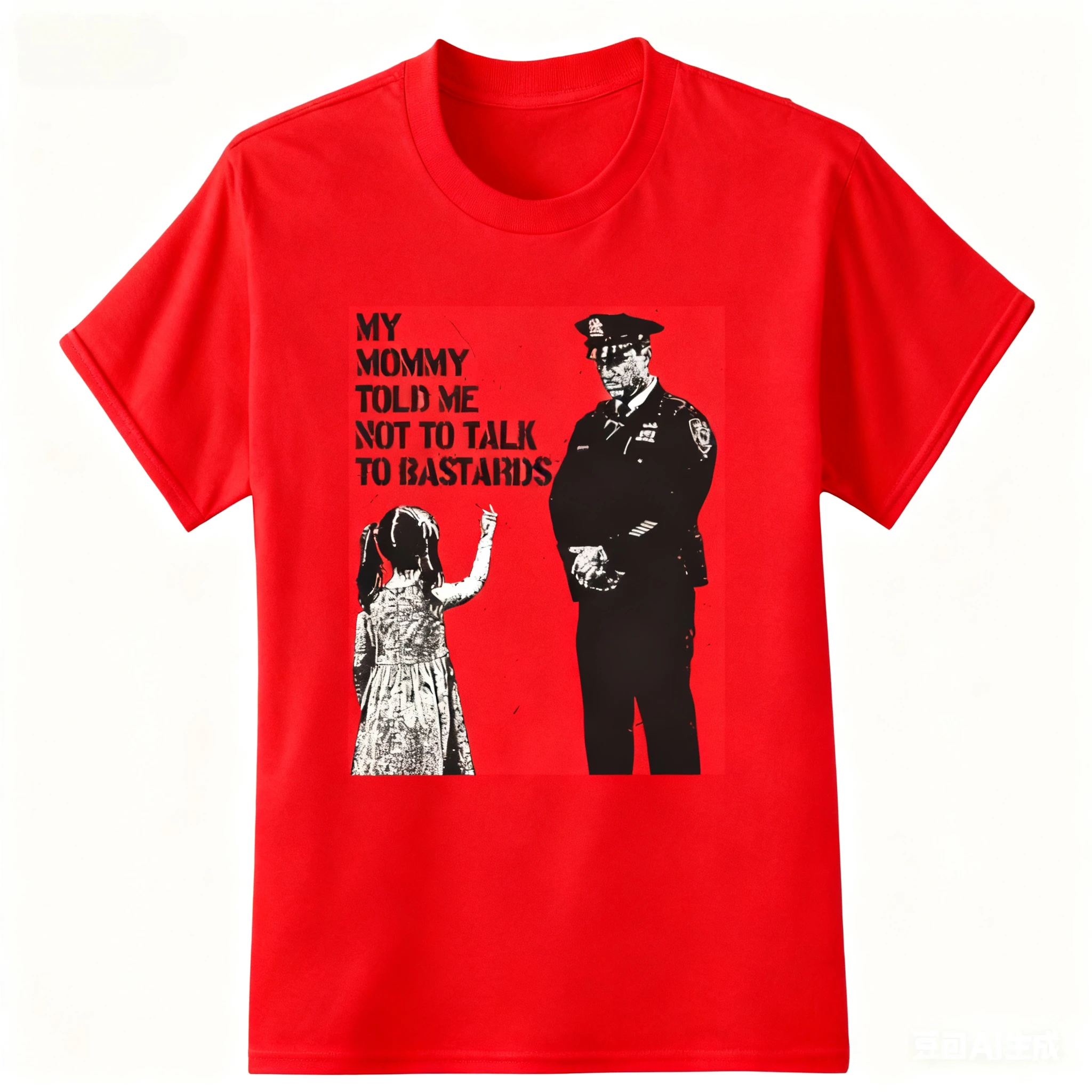 Meine Mutter sagte mir gesagt, dass es nicht mit Trocken zu sprechen. Klassisches, kurzärmliges, kurzärmliges, modisches T-Shirt aus reiner Baumwolle für Damen