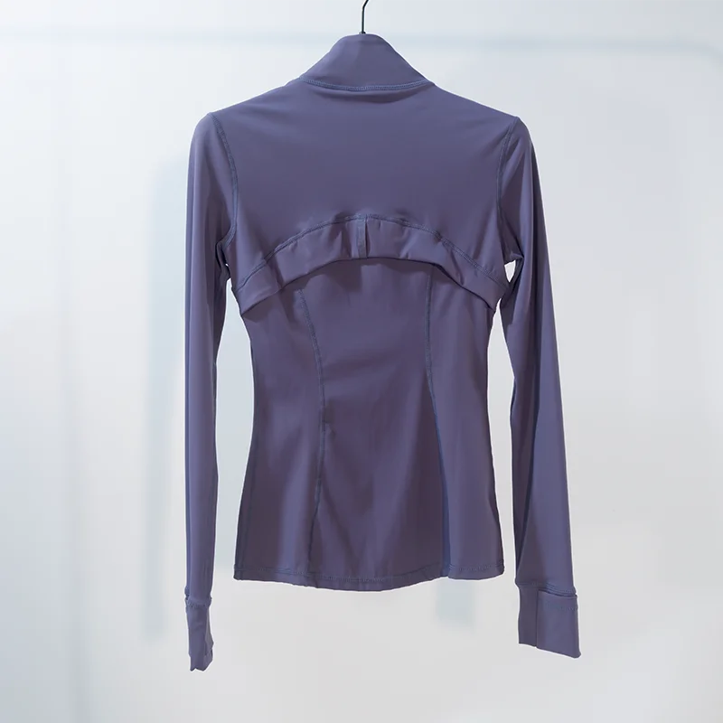 Frühjahrskollektion: Dünne Stehkragen-Jacke, Laufjacke, Fitness-Yoga-Oberteil – Detail 9