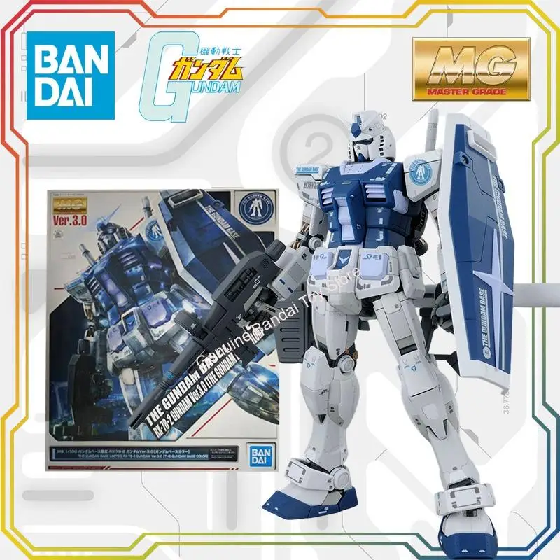 

[in Stock]BANDAI MG 1/100 MOBILE SUIT GUNDAM RX-78-2 GUNDAM Anime Action Figure Assembly Model Toys Model Gift