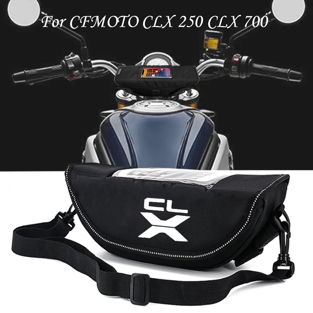 

Handlebar Bag for CFMOTO 700-CLX CLX 700 CLX 250 Sports Motorcycle Steering Wheel Navigation Bag