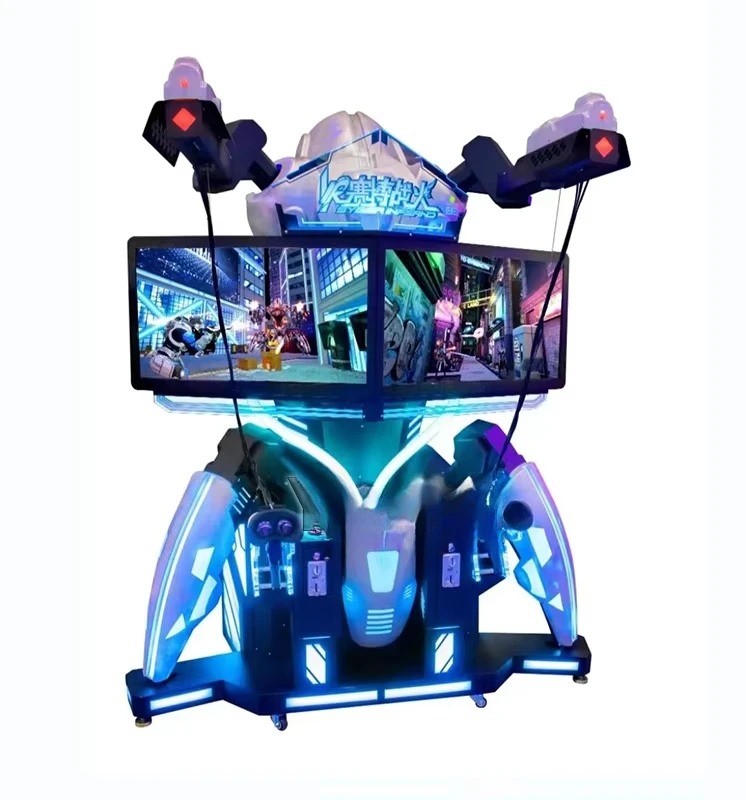 a forNew YIQU 43-inch Space Guardian-B Indoor VR Gun Shooting Simulator Game Console with Metal Construction