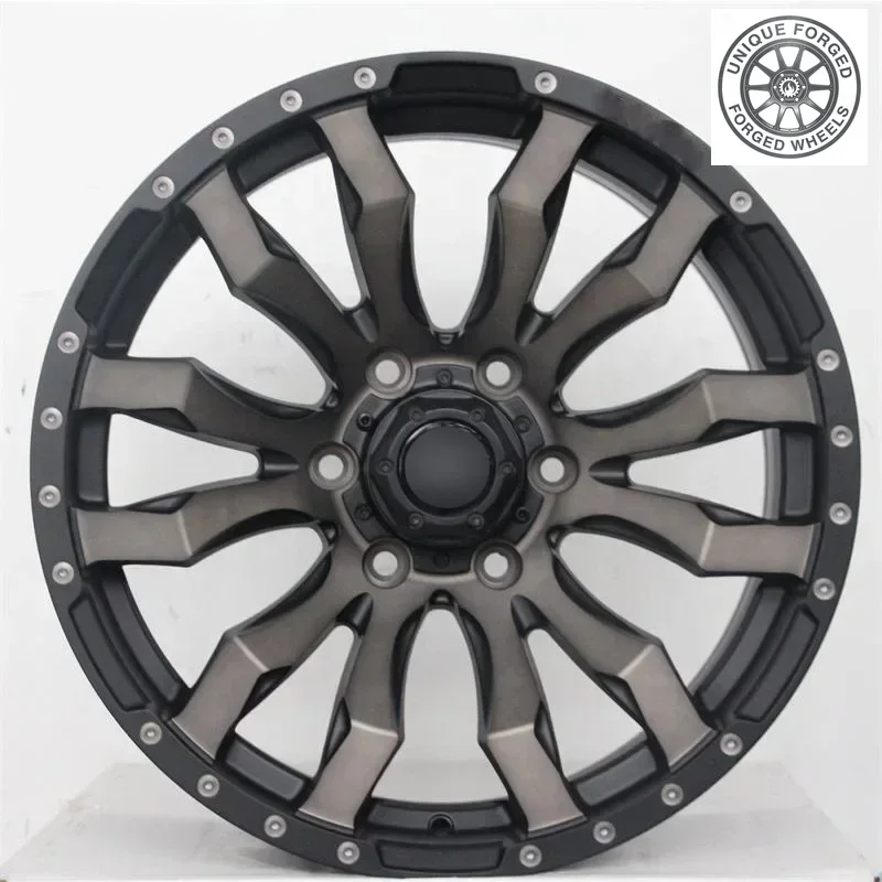 

Car Alloy Wheels 16 18 20 Inch Rims Aluminium Black Classic Multi Spokes 4x4 SUV Wholesale Cast Wheels