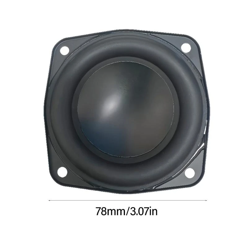 78mm 4Ohm 60W Bluetooth-compatible Speakers Advertising Player Monitors
