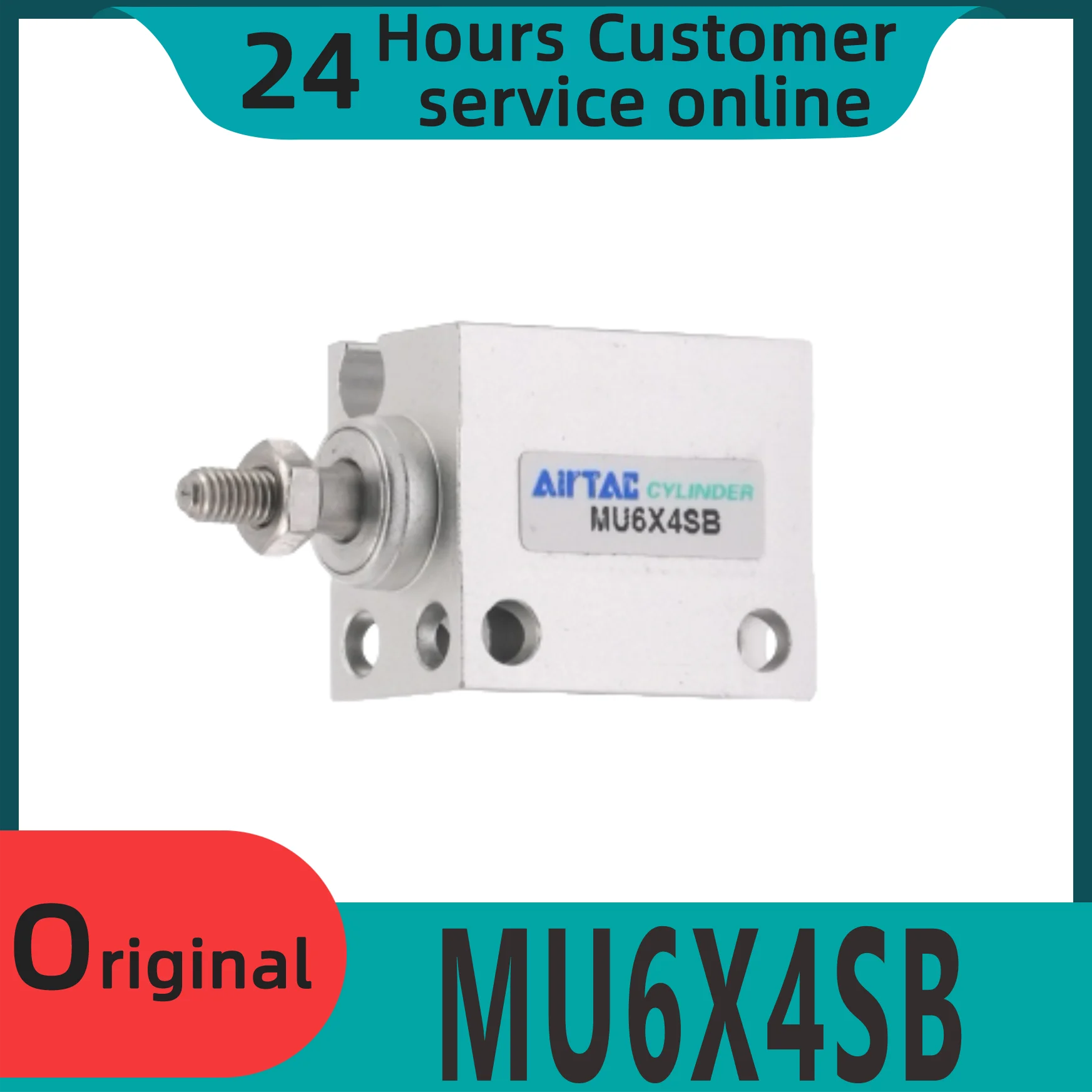 

New original MU6X4SB MU6X6SB MU6X8SB MU6X10SB pneumatic small micro external tooth cylinder