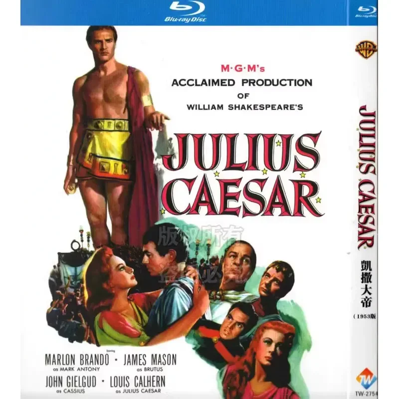 

Julius Caesar a 53-Year-Old American Drama Movie BD Blu-ray Disc